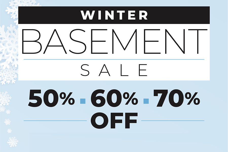 Winter Basement Sale